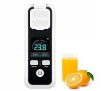 Digital Refractometer for Sugar Content Measurement, Accurate ±0.2% Brix, 3s Fast Reading, IPX6 Waterproof, for Temperature and Refractive Index Detection