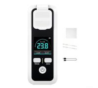 Digital Refractometer Sugar Content Meter, IPX6 Waterproof Handheld Tester for Wine, Juice, Honey Testing, 0-55% Measurement Range with HD Color Screen