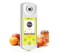 Digital Refractometer with ATC for Wine Making, Home Brewing, Rechargeable 0-95% Brix Meter for Coffee, Juice, Honey, Maple Syrup