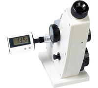 Digital Refractometer with Thermometer, Monocular Design, ND 1.3-1.7, 0.0002 Accuracy, for Lab, Petroleum, Science Education & Research