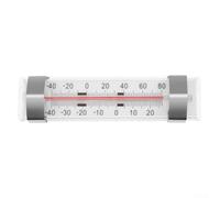 Digital Refrigerator Thermometer ABS Body Digital Refrigerator | Large bold LCD screen, easy visibility in low light, accurate monitoring, hanging hook included