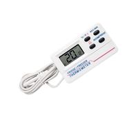 Digital Refrigerator Thermometers High Accuracy ±1°C Large LCD Screen Hook Installation ABS for Food Storage LCD Display Refrigerator Temperature Monitor