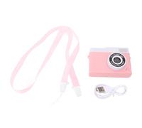 Digital Retro Camera, 2 Inch IPS Display Kids Photo Video Recorder with 1080P HD and Compact Design for Boys Girls Aged 3 to 12 First Photography Starter in Pinkish (pink)