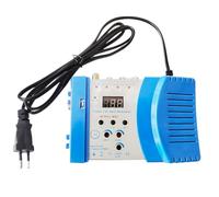 Digital RF Modulator M69, AV to RF Converter for PAL NTSC Systems, Multi-Port Inputs with Channel Display, VHF UHF Full Frequency Coverage