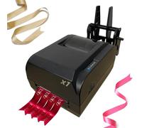 Digital Ribbon Label Printer for Gift Wrapping and Stamping, Supports 50+ Languages, High Speed 150mm Per Second, Compatible with 12 to 20mm Width Ribbons