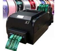 Digital Ribbon Printer, 4 Row Foil Stamping Machine, 200dpi, 150 mm/s, supports 50+ languages, for Gift Wrapping, prints 12-20mm width labels
