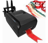 Digital Ribbon Printer for Custom Satin Labels, High-Speed Foil Stamping with Precision Resolution, Ideal for Crafting and Branding