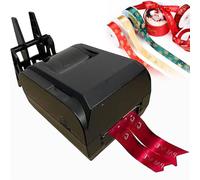 Digital Ribbon Printer for Custom Satin Ribbon Labels, High-Speed 150MM/S Foil Stamping Machine, Ideal for Crafting and Packaging
