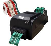 Digital Ribbon Printer for DIY Decorative Projects, High-Speed 150mm/s Foil Stamping, Supports 50+ Languages