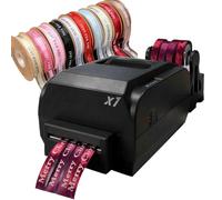 Digital Ribbon Printer for Gift Wrapping, Supports 50+ Languages, Foil Stamping Machine for Christmas Parties
