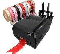 Digital Ribbon Printer for Gift Wrapping, Supports 50+ Languages, Foil Stamping Machine for Christmas Parties