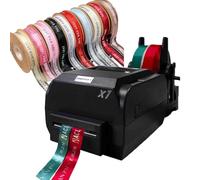 Digital Ribbon Printer for Gift Wrapping, Supports 50+ Languages, Foil Stamping Machine for Christmas Parties