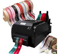 Digital Ribbon Printer for Satin and Fabric, Multi-Row Textile Foil Stamping, Supports 50+ Languages, Ideal for DIY Decorative Ribbons and Lanyards