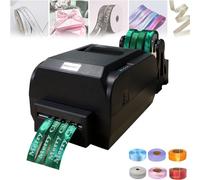 Digital Ribbon Printer for Satin Ribbon, Label Printing and Foil Stamping, Ideal for Gift Wrapping and Christmas Parties, Supports 50+ Languages