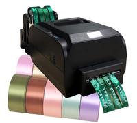 Digital Ribbon Printer for Wedding, 150mm/s, Simple to Use, Floral Bouquet Gifts, Crafts, Bows, Party, Wedding