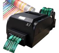 Digital Ribbon Printer with Ribbon Holder Satin Ribbon Printing Machine for Wrapping Embossing Printing Machine 150mm/s Print Speed 200DPI Print Resolution Ideal for DIY Crafting and Gift Wr