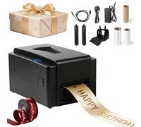 Digital Ribbon Printer with USB and Bluetooth Connectivity, Thermal Transfer Printing Technology, Multiple Language Support for Various Print Widths