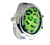 Digital Ring Watch, Ring Watch, Vintage Gemstone Ring Watches - Fashion Supplies, Lightweight Open-Case Watch for Birthday, Valentine's Day, Christmas, Thanksgiving, Green, Se référer au descriptif