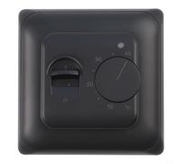 Digital Room Thermostat Temperature Controller 230V Wired Non-Programmable Heating System for Underfloor Electric and Gas Boiler with Dual Sensor and LED Indicator