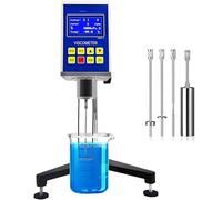 Digital Rotary Viscometer for Accurate Viscosity Measurement, LCD Display with 4 Rotors, for Testing Paints, Adhesives, Cosmetics, and Greases NDJ-9S