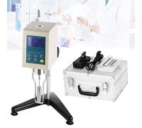 Digital Rotary Viscometer, Portable Laboratory Viscosity Meter, Measuring Range 1-100,000 mPa.s, Accuracy ±1%, Includes 4 Rotors for Fluid Testing