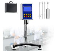 Digital Rotary Viscometer with 4 Spindles & Helical Gear Lift, 1-100,000 Mpa.s Range, LCD Display, Ideal for High & Low Viscosity Liquids in Lab and Industry