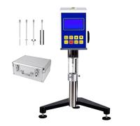 Digital Rotary Viscometer with LCD Display and 4 Rotors, Measuring Viscosity from 1-100,000 mPa.s to 1-6,000,000 mPa.s for Paint and Liquid Applications