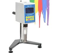 Digital Rotational Viscosity Meter Viscometer Rotary visometer with Temp, Probe, Lab Viscometer with Data Output, 110V/220V 10-6, 000,000 mPa.s Accuracy:+-3.0%(NDJ-8S)