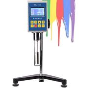 Digital Rotational Viscosity Meter Viscometer Rotary visometer with Temp, Probe, Lab Viscometer with Data Output, 110V/220V 10-6, 000,000 mPa.s Accuracy:+-3.0%(NDJ-5S)
