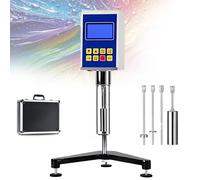 Digital Rotational Viscosity Tester, Industrial Paint & Adhesive Viscometer with Adjustable Bracket, 1-100,000 mPa.s, 4 Spindles for Coatings, Inks, Solvents
