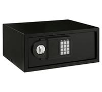 Digital Safe, Heavy Duty High Security Black Steel Safe Box with Electronic Key Pad, Steel Locking Bolts & Emergency Key Override for Home, Hotel, Business, Office (28 Litres)