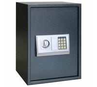 vidaXL Digital Safe with Lock Dark grey 35 x 31 x 50 cm Steel