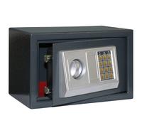 Digital Safe with Lock Dark grey Steel Electronic Home Security Box vidaXL