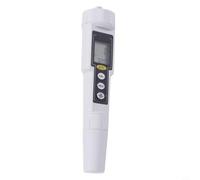 Digital Salinity Tester Meter with Temperature Sensor for Saltwater Pools, Spas, Aquariums, 0-999 mg/L Range, LCD Display, Auto Temperature Compensation, Compact Pen Type Design with Carry Case