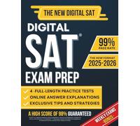Digital SAT Exam Prep: Your All-in-One System for Top Scores, Personalized Strategies, and Exclusive Online Tools & Bonus Study Materials | Including ... Content, Ongoing Updates, and Beyond