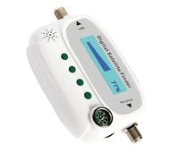 Digital Satellite Signal Finder Meter with Compass, Satellite TV Signal Finder Antenna Signal Strength Meter