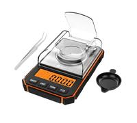 Digital Scale, 0.001g Jewelry Scale 50g Electronic LCD Display Scale Mini Pocket Digital Scales Milligram Scale Balance(A1)