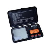 Digital Scale, Electronic Digital Scale 200g 0.01g / 50g 0.001g Mini Scale, Precision Professional Pocket Scale Milligram Calibration Weights(50gx0.001g)