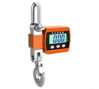 Digital Scale with 500kg Capacity Electronic Hook Design for Weighing Fish, Cargo, and More (Blue)