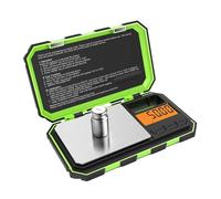 Digital Scales, 100g/0.01g Precision Digital Scale Mini Pocket Scales LCD Display For Diamond Weighting Gram Weight(Groen)