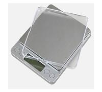 Digital Scales, 500g*0.01g Digital Precision Pocket Gram Scale, Non-magnetic Stainless Steel Platform Jewelry Electronic Balance Weight Scale(3KG0.1G)