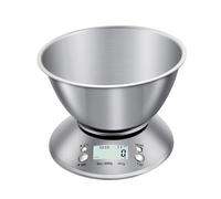 Digital Scales, 5Kg/1g 3kg/0.1g Kitchen Scale with removable tray SS Food cooking fruit Electronic digital Balance Measuring LCD Weighing tools(3kg 0.1g)