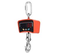 Digital Scales Accurate,1000kg/2000lb High Precision Electronic Digital Crane Scale, 500kg LCD Backlit Display Industrial Crane Hanging Scale,1000kg