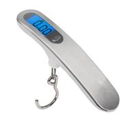 Digital Scales, Digital Luggage Scale 50kg Portable LCD Display Electronic, Weight Balance Suitcase Travel Bag Hanging Steelyard Tool(50KG-3)