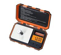 Digital Scales, Mini Precision Digital Scales For Gold Silver Jewelry Gram Scale, Balance Weight Tare Function For Food Medicine Coffee(Oranje)