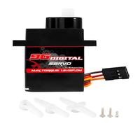 Digital Servo for RC Car - RC Servo Motor High Torque | 1.4Kg Precise 180 Degree Control Robotics Model Accessory for Teens Kids Beginners Enthusiasts Hobbyists
