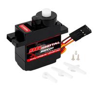 Digital Servo Motor - 9G ABS Metal Gear High Torque PWM Control Module | 180 Degree Precision Actuator | Quiet Response Performance For RC Airplane Robot Boat Vehicle Automation