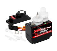 Digital Servo - RC Toy Control Angle for Precise Movement, Low Noise with Durable Construction, Servos Motor for Robotics Drones Boats Beginner Projects STEM Learning, 1.28 Inch