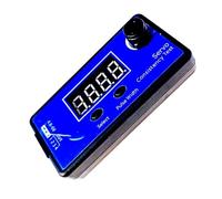 Digital Servo Signals Tester with Manual Neutral Auto Setting for Helicopter Aircraft Vehicles ESC Diagnostics Tester LCD Display Servo Signals Tool
