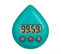 Digital Shower Timer with Design, Compact Size and User Friendly Features for Convenience (Is green)